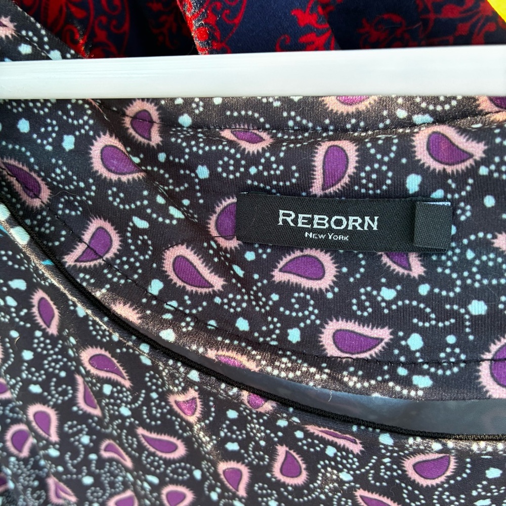 Fun & Flattering Multicolor Paisley Midi Dress - Picture 6 of 6